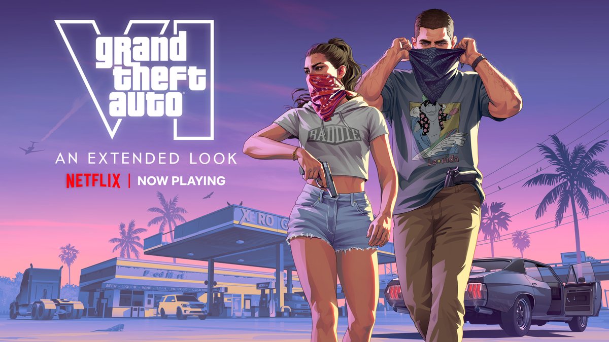 The Grand Theft Auto VI trailer is now out on Netflix.