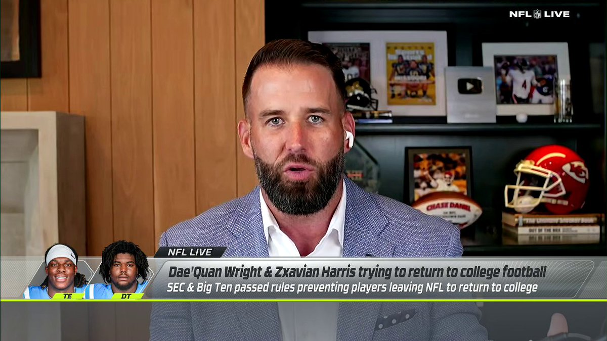 "It's the most ludicrous thing I have ever heard in my entire life." —Chase Daniel on NFL players trying to return to college football 👀