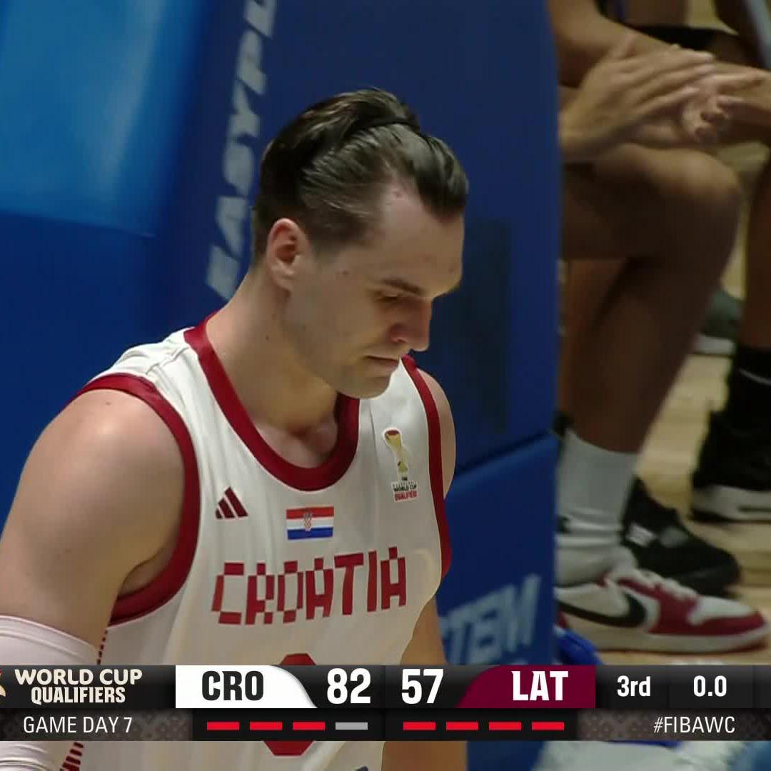 Mario Hezonja is READY for the season 🫡 28 PTS, 7 AST, 8/8 2FG, 3 REB &amp; W against Latvia.