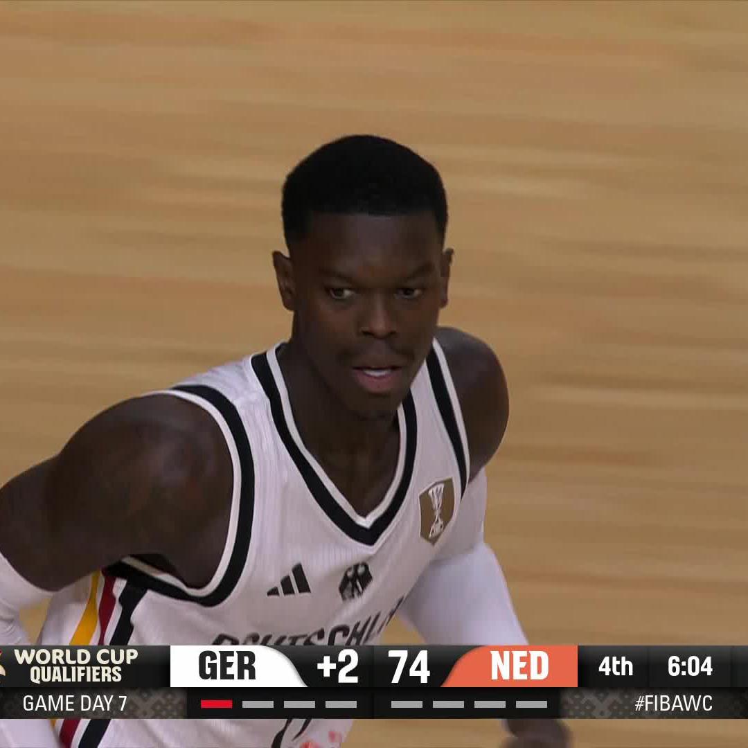 Dennis Schröder led the way for Germany in their FIBA World Cup Qualifier win 🙌 🇩🇪 23 PTS 🇩🇪 7-11 FGM 🇩🇪 6 AST 🇩🇪 2 STL (via FIBA Basketball World Cup 🏆)