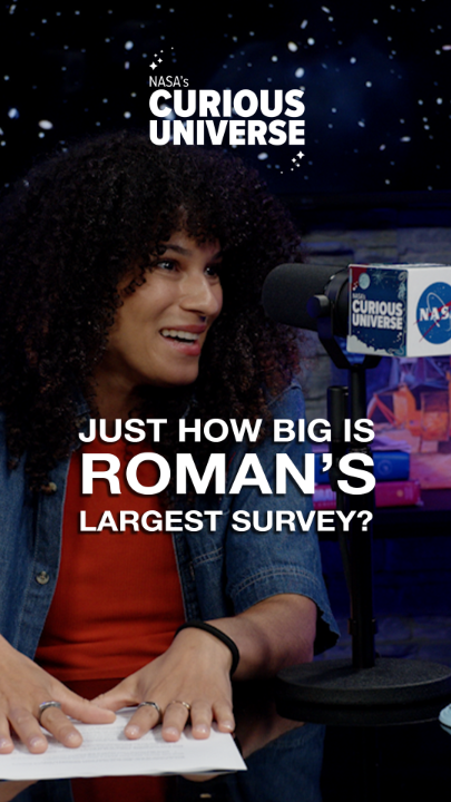 How many 4K TVs does it take to show a Roman survey? 📺 More than you think! On this episode of NASA's Curious Universe podcast, we dive into Roman’s survey data and how this mission will change our understanding of the universe. Listen (or watch!):