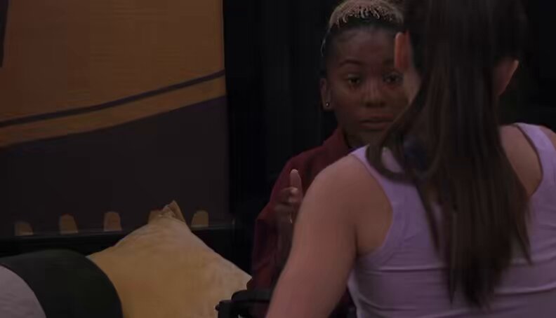 Mallory and Taylor are trying to think of strategies to win against Drew 🥹 Let’s go girls! 🫡 #BB28