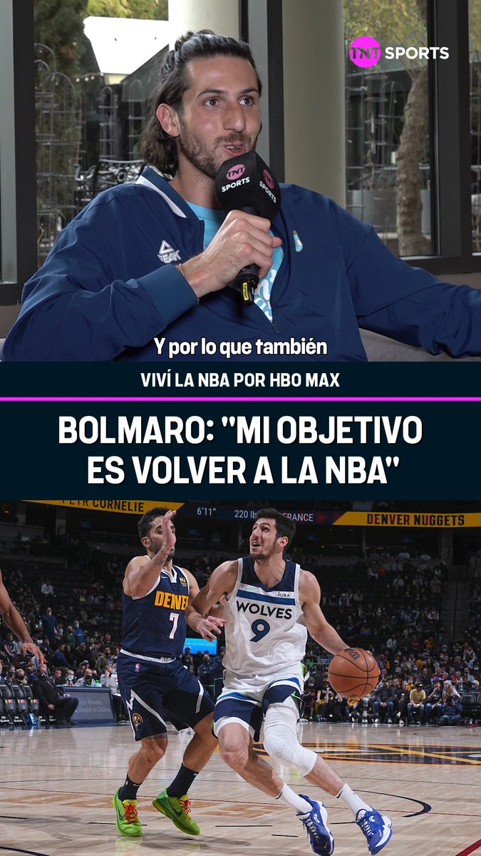 "UNO DE MIS OBJETIVOS ES VOLVER A LA NBA" 🇦🇷🏀 En un mano a mano con TNT Sports, Leandro Bolmaro aseguró que sueña con volver a tener un lugar en la mejor liga de mundo. 🗣️ "Mi llegada a la NBA fue de muy chico y muy joven, creo que no estaba muy preparado pero fue una experiencia que nadie me quita. Aprendí, y si un día quisiera volver, voy a ir sabiendo lo que me espera y con otra mentalidad". #NBAxTNTSports