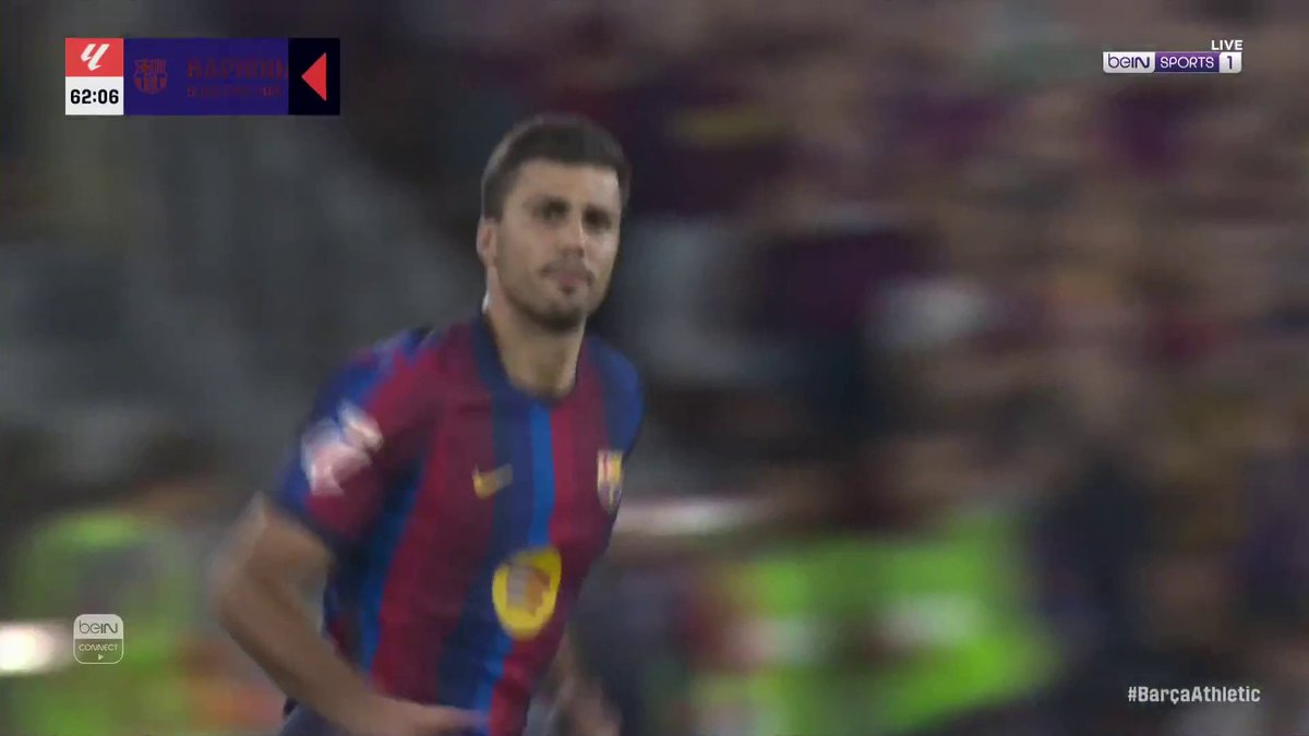 🔵🔴 الظهور الأول لرودري بقميص برشلونة #الدوري_الإسباني