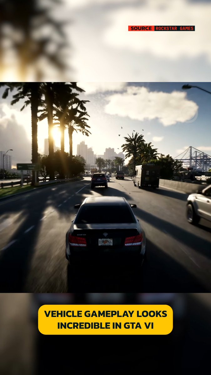 Cruising or a high speed chase... Life on the road seems pretty dang good in GTA 6 😎