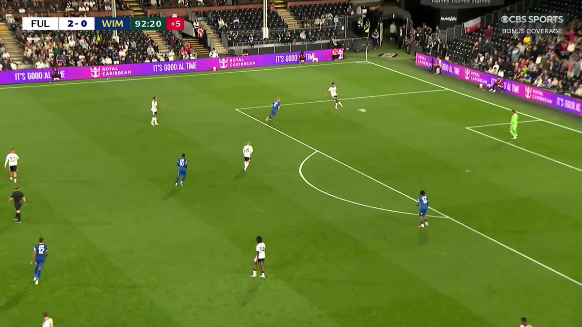 WHAT A GOAL FROM GONZALO GARCÍA 🔥😲 That's now goals in his first two games for The Cottagers 😤
