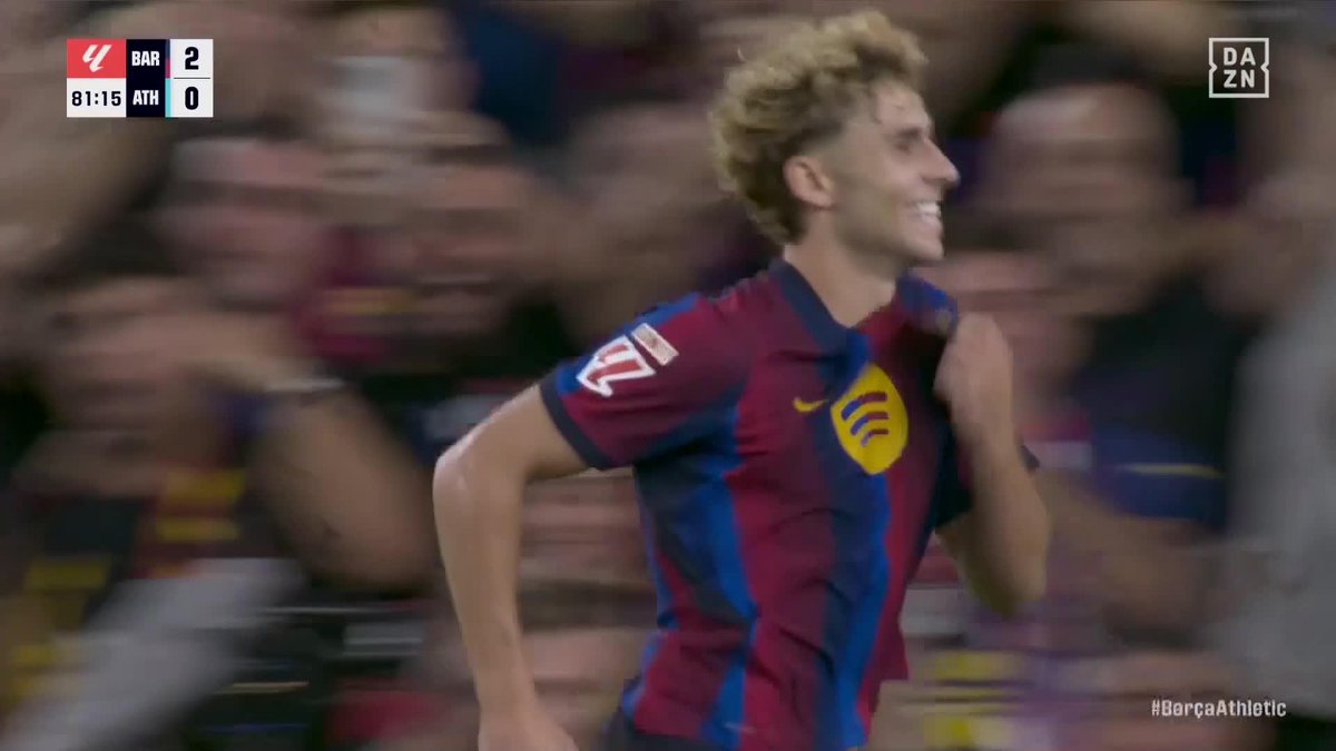 起点はロドリのワンタッチ アディエミが仕掛けたこぼれ球を 🇪🇸フェルミンが流し込み2戦連発！ 🇪🇸ラ・リーガ 第1節(延期分) 🆚バルセロナ×アトレティック #ラ・リーガ #だったらDAZN