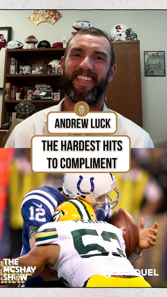 What were the hits that made Andrew Luck say “I can’t thank him” afterward? He shares two with Todd McShay and Steve Muench. Presented by FanDuel.
