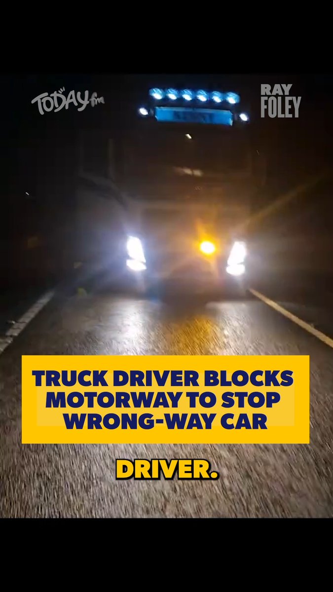 Kevdetrucker was driving on the motorway when he spotted a car coming towards him on the wrong side of the road. He took action and blocked the motorway to stop it from going any further, and he joined Ray Foley to tell the story.