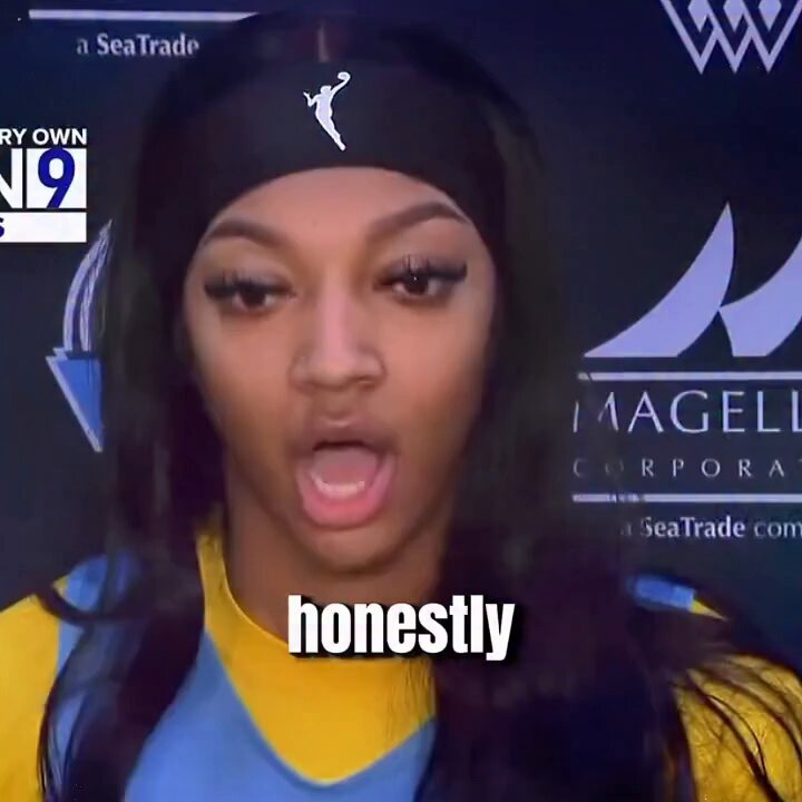 Angel Reese: “I’m the reason everybody watches the WNBA.” 🙀 Me: “Caitlin Clark and Sophie Cunningham are literally the reason I know the WNBA exists.” 🤣💀 The audacity is shooting a 3 while the truth is sitting courtside. 🏀🔥