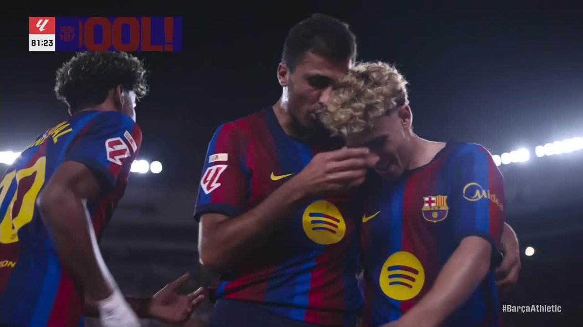Estoy llorando con lo que hizo Laporte. Ni un negro.