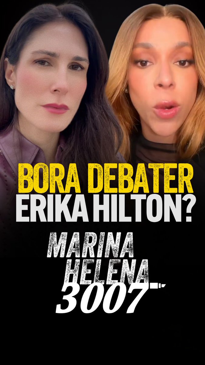 Ei, Erika Hilton, se você quer argumentos contra o fim da escala 6x1, debate comigo. É só aceitar. Bora?