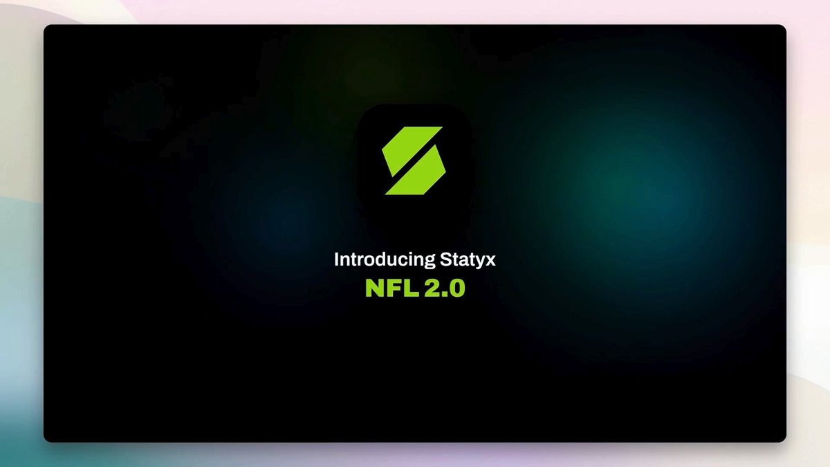 A hit rate tells you what happened. Not Why. Introducing, Statyx NFL 2.0. 10 research tools built for the Why.