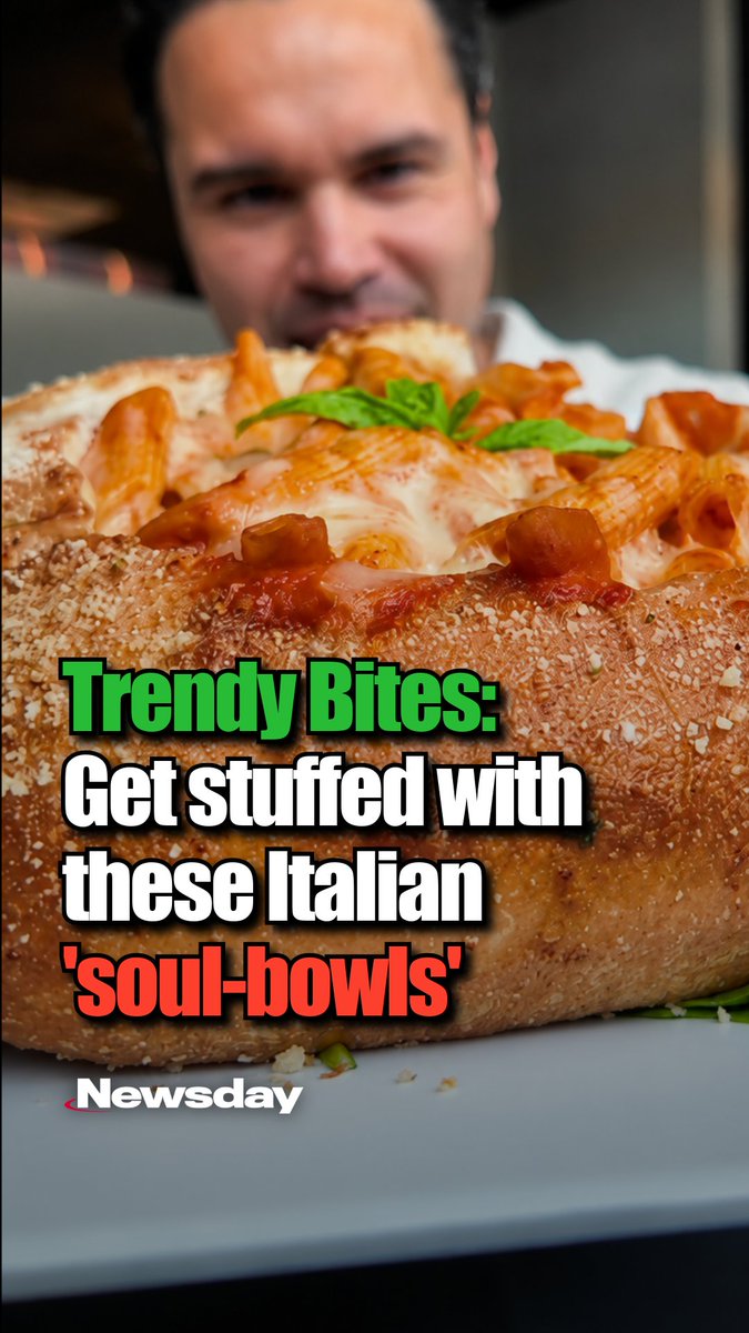 Pasta served inside a bread bowl? La Cucina Paisanos in Farmingville is taking Italian comfort food to another level. Their “pull apart soul-bowls” stuff freshly baked bread bowls with pasta for an over-the-top meal made for bread lovers. Would you try one? For more Long Island food finds, click here: - - #longisland #longislandny #food