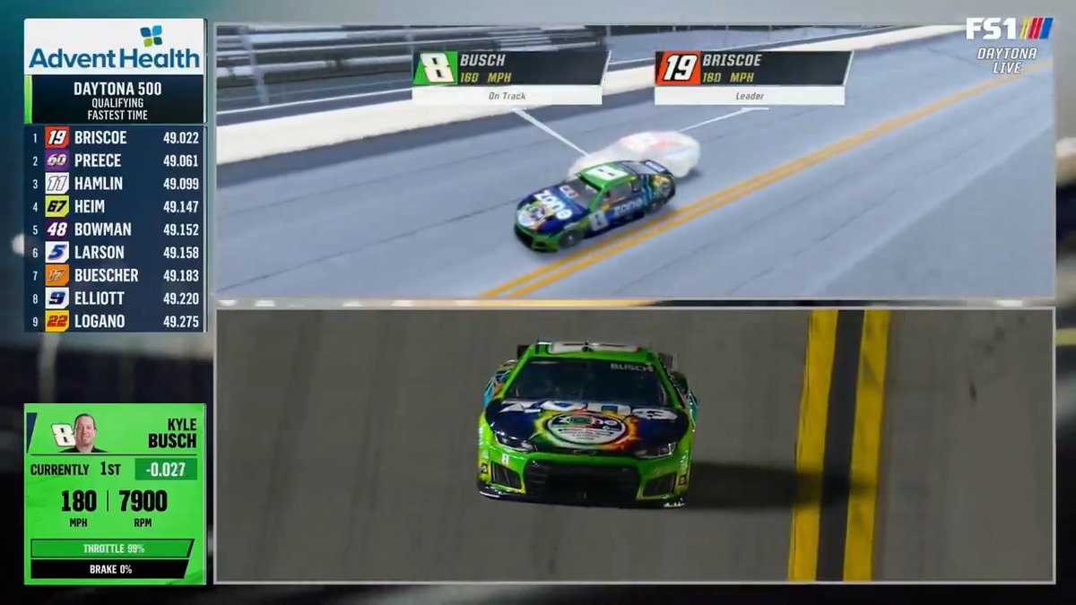 “Because you never know when the last one is” His last ever pole in the Cup Series.