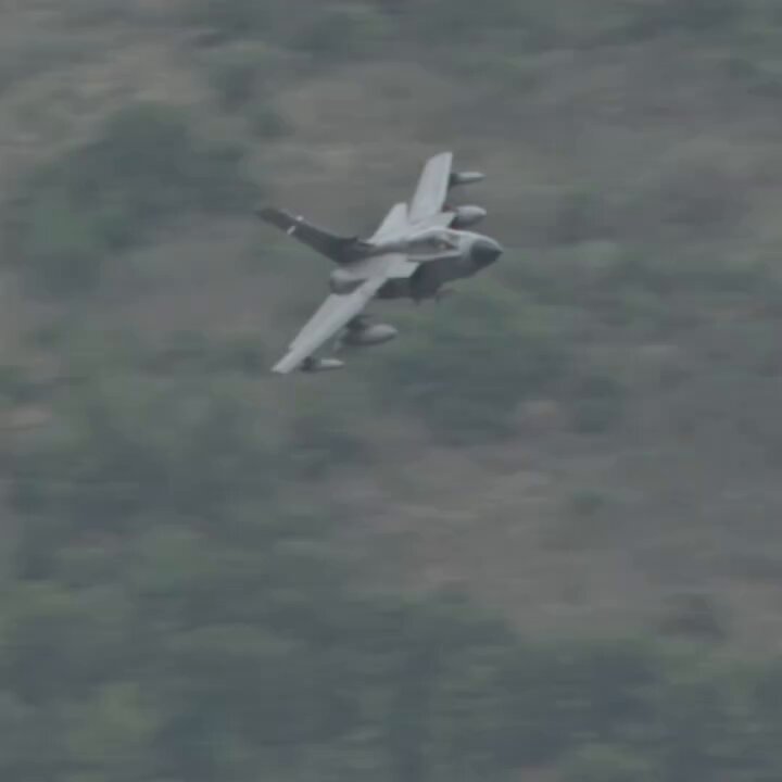 Flying this fast this close to the ground is already insane. Doing it in a Panavia Tornado while tightly contouring rolling terrain is something else entirely. The Tornado was designed for exactly this kind of high-speed, low-level penetration.