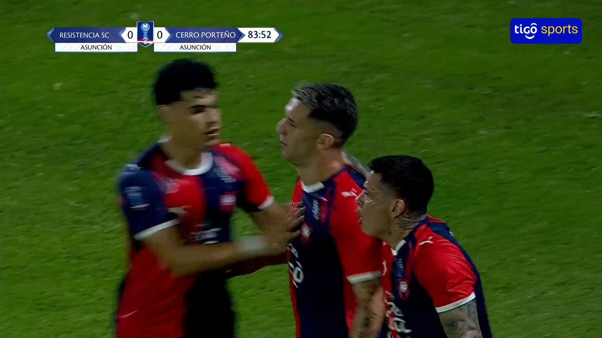 ⚽️¡GOL DE CERRO PORTEÑO! Jorge Morel anotó el tanto de la victoria para el Ciclón en la Arboleda. 📺Tigo Sports ▶️Viví la #CopaParaguayAPF en