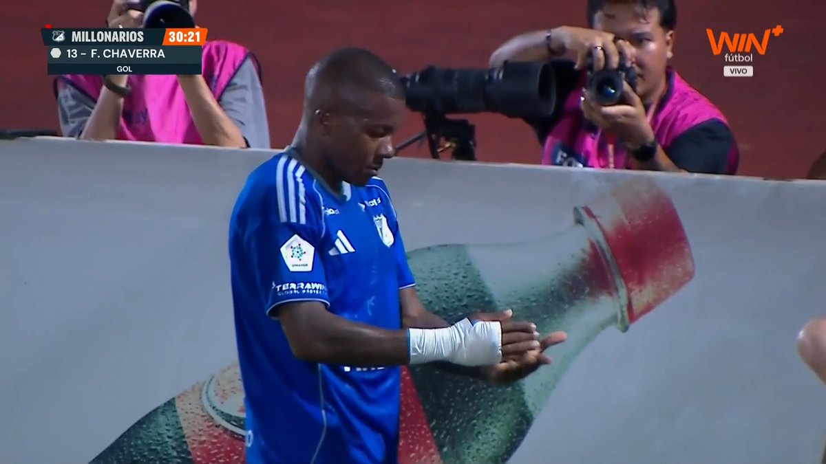 🔥⚽Ⓜ️¡CHAVERRA PUSO A CELEBRAR A MILLONARIOS! Francisco Chaverra apareció con una gran definición para darle la ventaja a Millonarios sobre Llaneros. 📺Disfruta de #LALIGAxWIN en nuestra señal de Win+Fútbol y
