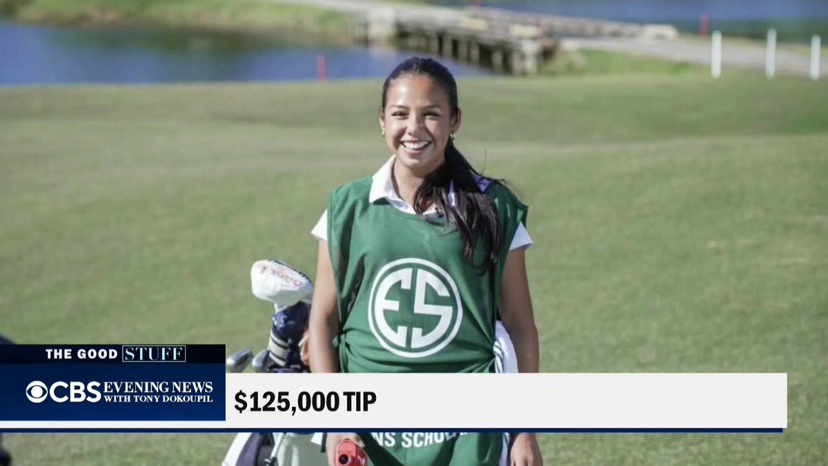 A student caddy who lost her father unexpectedly received the gift of a lifetime when she was awarded a full scholarship to the University of South Carolina.