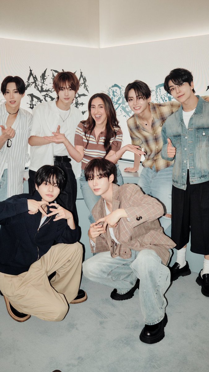 .ALPHA DRIVE ONE passed the phone. We couldn’t stop watching. Don’t miss Brooke Reese’s The K-Pop Special, now available on Apple Music.