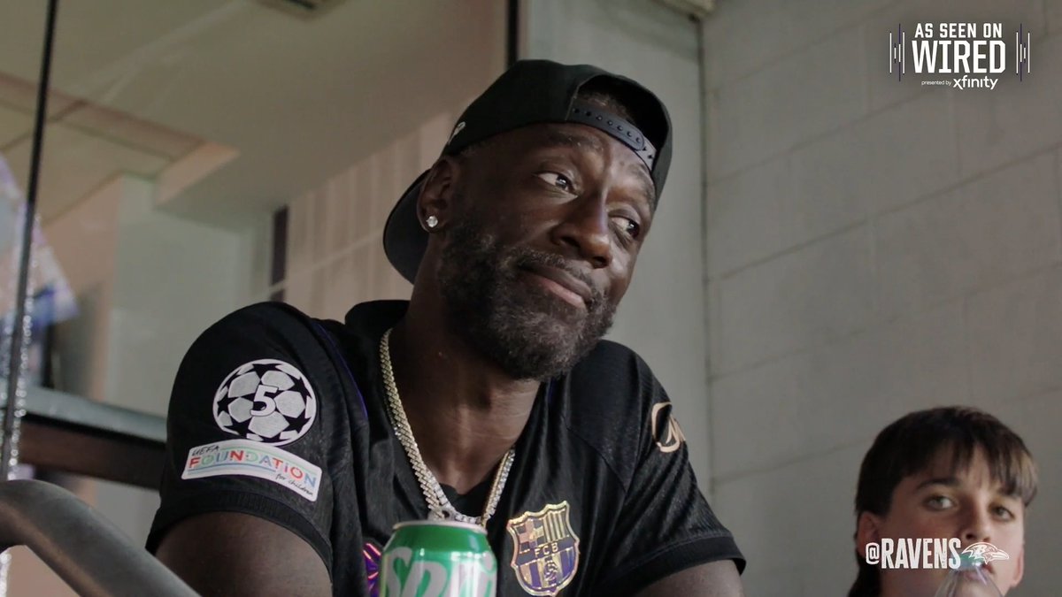 Webby getting to watch his son play for his former team? Priceless. Lardarius Webb Jr. Lardarius Webb :