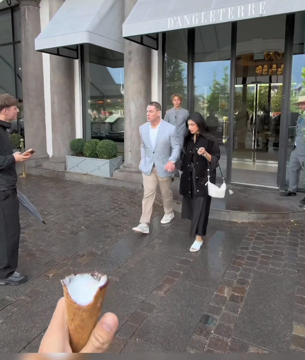 Bro went up to John Cena with an ice cream cone and said "Bing chilling" Cena still took a picture with him. The greatest to ever do it.