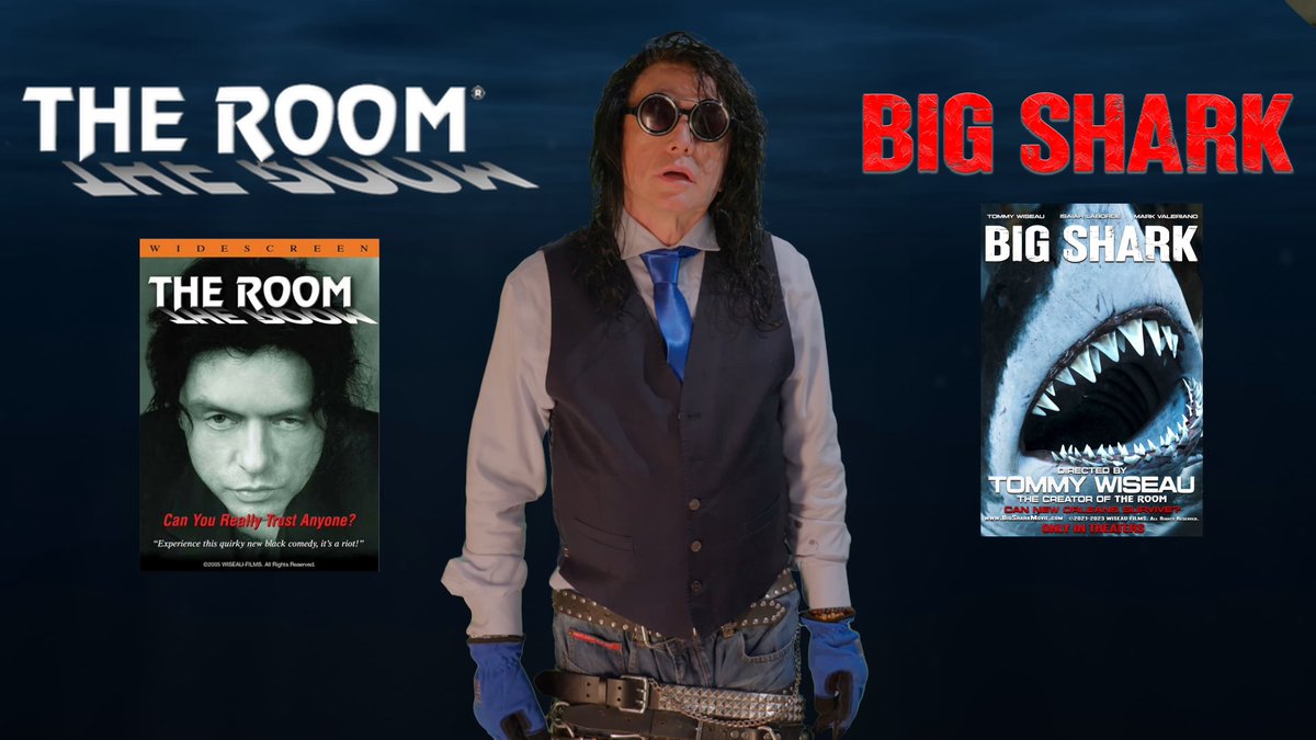 oh, hi tommy 🚨 The Room and Big Shark will be streaming free on Tubi starting september 4 🚨