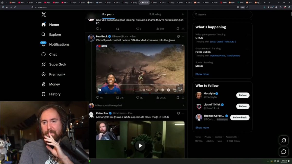Asmongold laughs off this GTA 6 clip 🤣