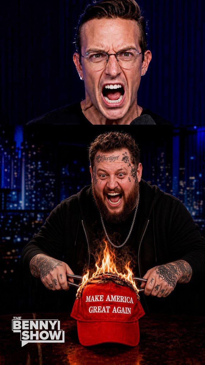 Jelly Roll Just Betrayed His Fans in the Most INSANE Way Possible… Imagining building an audience of patriotic Christians only to betray them in favor of Jimmy Kimmel’s viewers and a lousy TV gig. To add insult to injury, he spits in the faces of fans who have enjoyed his music over years by demanding they stop listening to him. It's fraudulent and disingenuous. Jelly Roll is in the wrong, now his career will suffer the same fate as Bud Light.