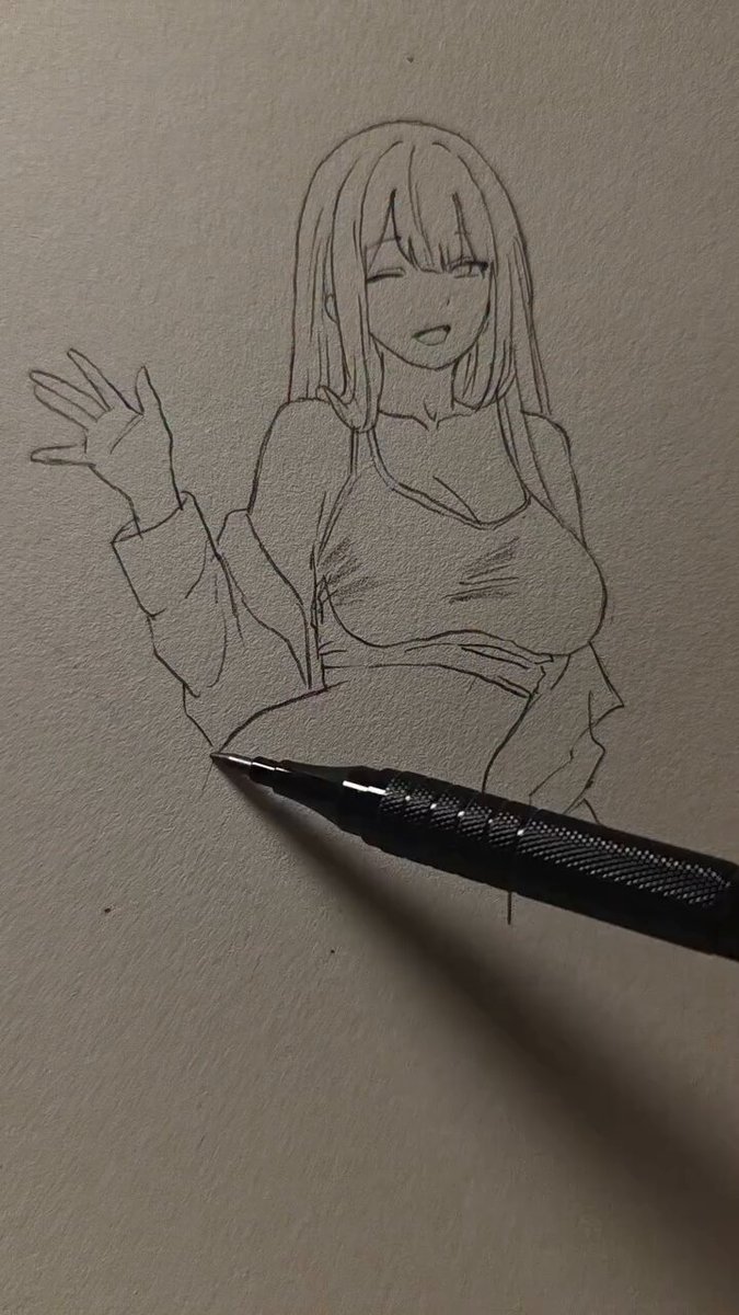 Tips drawing half body✨️