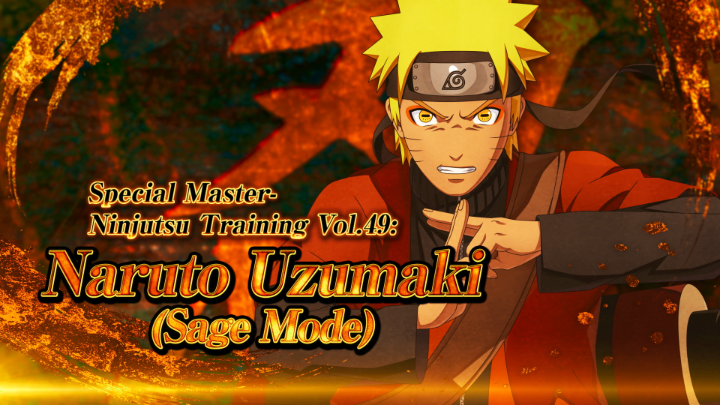"I'll show you the results of my training!" Naruto Uzumaki (Sage Mode) is now available in NARUTO TO BORUTO SHINOBI STRIKER! Defeat your enemies as a powered-up Naruto in this FREE UPDATE!