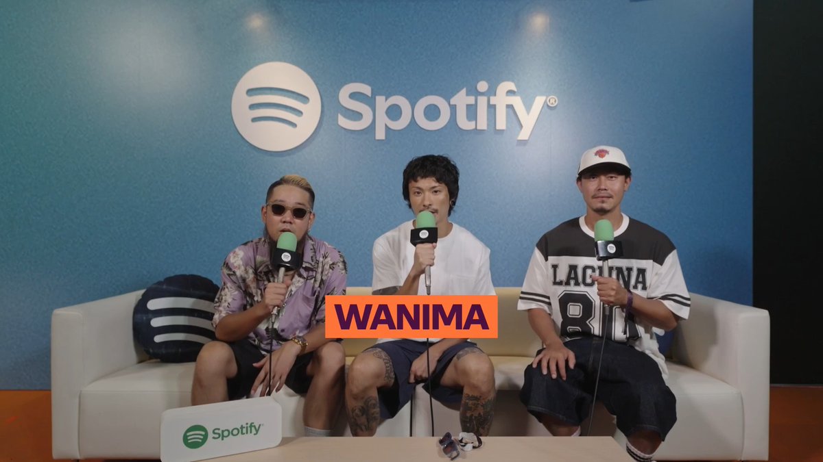 ⋰ 𝗦𝗽𝗼𝘁𝗶𝗳𝘆 × 𝗦𝗨𝗠𝗠𝗘𝗥 𝗦𝗢𝗡𝗜𝗖 𝟮𝟬𝟮𝟲 ＜#WANIMA＞インタビュー⚡️ ⋱ ⠀ 会場を明るいエネルギーで満たした3人！ #サマソニ にかけた熱い想いも 聞かせてくれました🎥 🎶 ⠀ WANIMA OFFICIAL SUMMER SONIC #summersonic