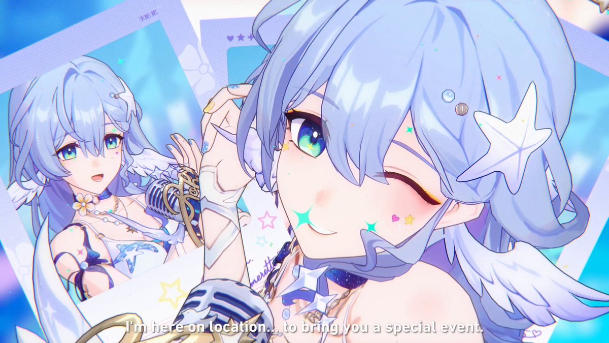 Get yourself to the hottest summer in the cosmos with Honkai: Star Rail☀️ #RobinSummeretto and #AventurineWaveflair have also brought special prizes for everyone 🎁 Follow & quote repost with #GetYourselftotheHottestSummerintheCosmos and share who you'd like to spend your summer with for a chance to win! "Galactic Treasure Prize" 🏄♀️ 1/1 Scale Custom Surfboard Model ×1 winner 🎤 1/1 Scale Custom Microphone Model ×1 winner "Summer Surprise Prize" MOONDROP Sparxie Collaboration Earphones Set ×5 winners Robin or Aventurine Plush Toy ×35 winners ▼ Prize Details