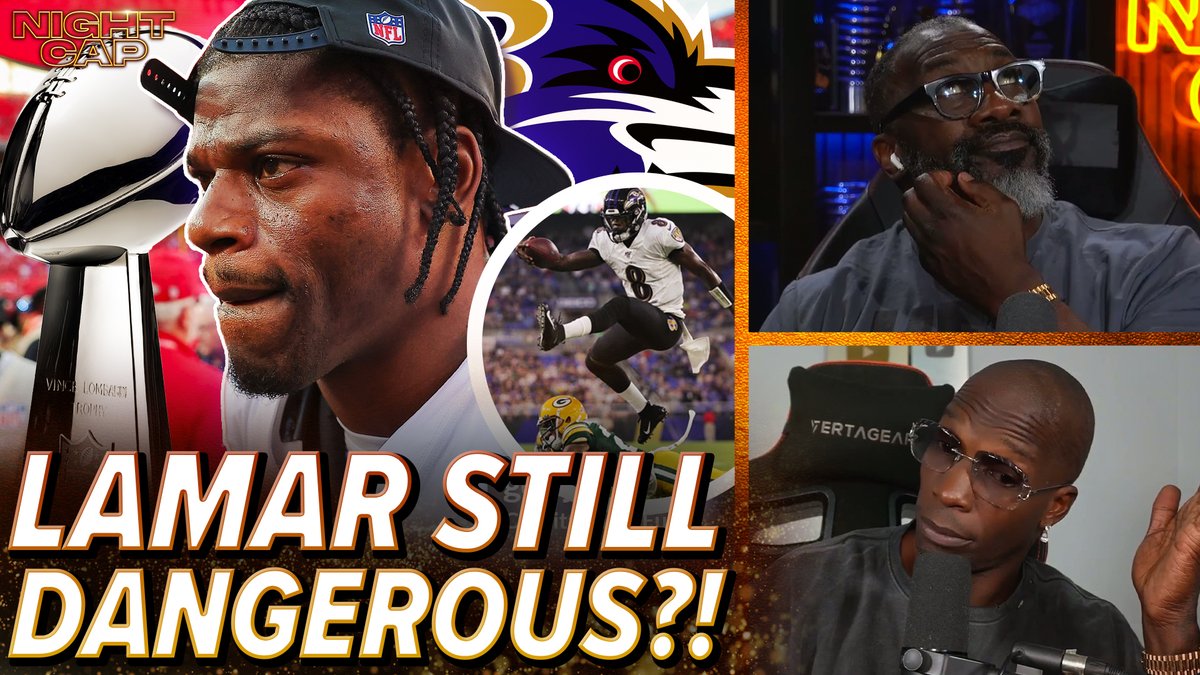 Lamar Jackson puts his lack of scrambling in 2025 on his injuries. The Big 3 want Lamar to get back to his ways and says he's proved himself enough as a passer 😤 shannon sharpe | Chad Johnson | isojoe | #Nightcap