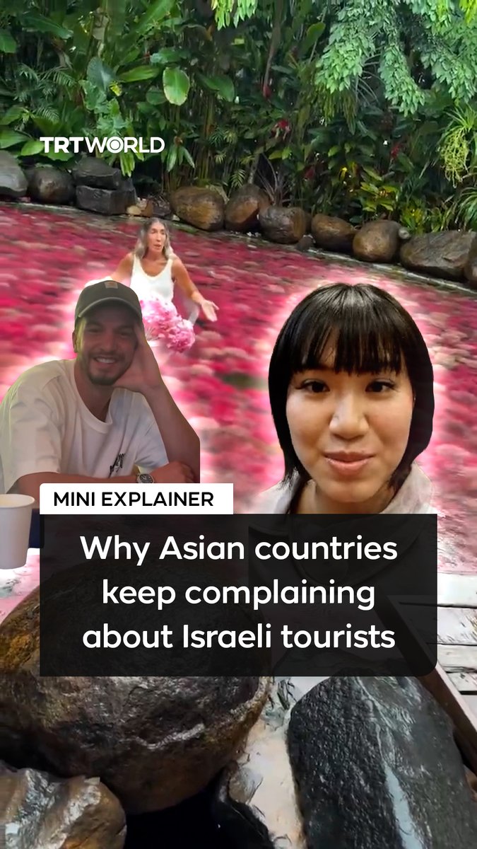 In recent months, more and more Asian countries — including Thailand, Vietnam and Indonesia — have complained about the disrespectful behaviour of young Israeli tourists. Every year, thousands of Israeli backpackers join what they call the “Hummus Trail” after serving in the military. But in recent months, the Hind Rajab Foundation said it is actively seeking the arrest of some of these backpackers after gathering evidence of war crimes in besieged Gaza. “Local people start to make the connections that maybe these horrific behaviours have a lot to do with the war crimes committed in occupied Palestine,” Ashley Bao Ngoc, a member of Viet for Palestine, tells TRT