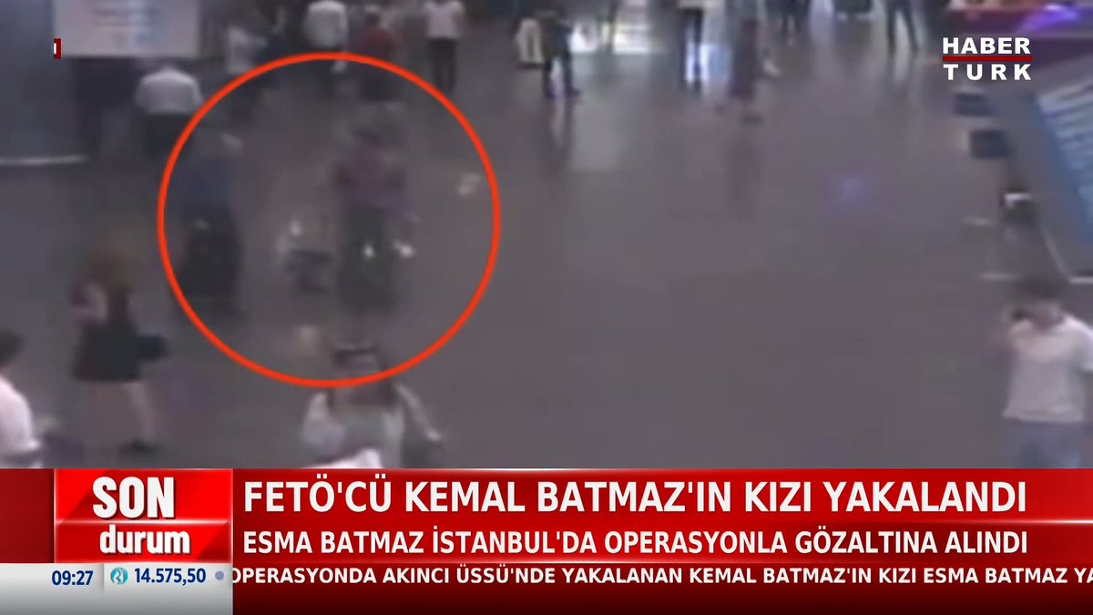 #SONDURUM - FETÖ'cü Kemal Batmaz'ın kızı Esma Batmaz yakalandı.