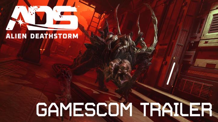 Explore a devastated off-world colony that is ravaged by a cataclysmic mega-storm and overrun by bloodthirsty aliens in Alien Deathstorm, the new sci-fi action horror FPS from Rebellion | #XBOXgamescom