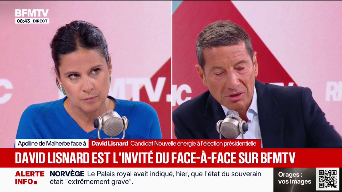 Sur la perspective d'une primaire, David Lisnard, candidat Nouvelle énergie, propose "une compétition à droite" pour la présidentielle