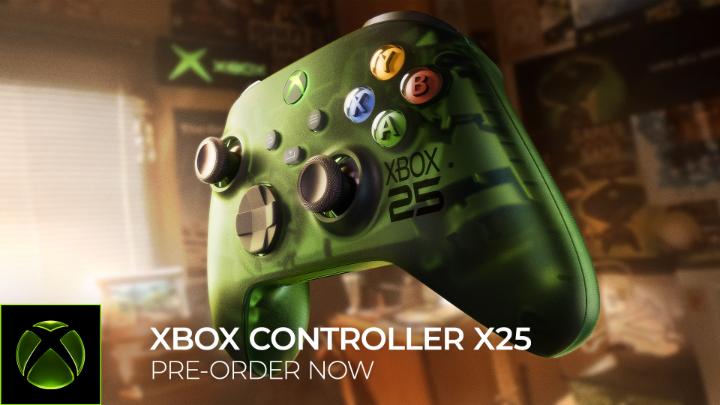 OGスタイルをあなたの手に。 XBOX コントローラー X25 を今すぐ予約注文しよう: #XBOX #OGXBOX #X25 #ゲームコントローラー