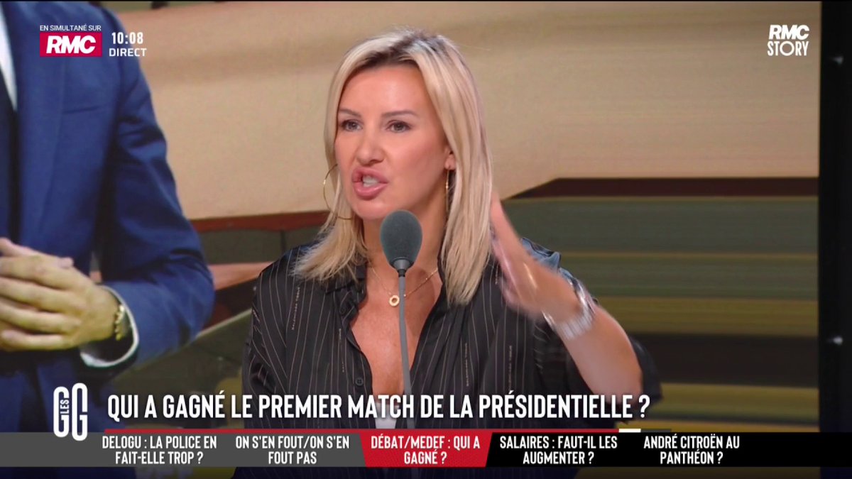 🗣️ Sandrine Pégand : "Édouard Philippe a remporté le 1er match de la présidentielle. Il est arrivé avec un discours structuré. C'est lui qui propose de réduire les dépenses publiques." #GGRMC