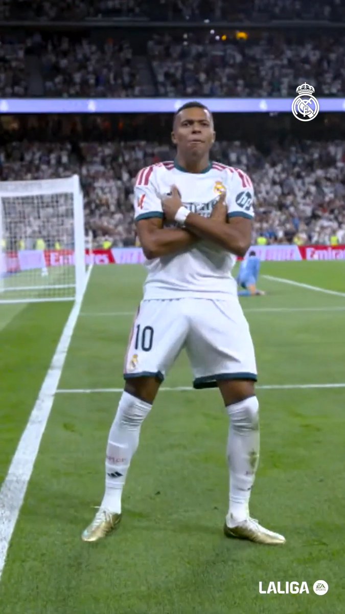⚽⚽⚽ KYLIAN MBAPP3 🤯 Kylian Mbappé #LaLigaHighlights