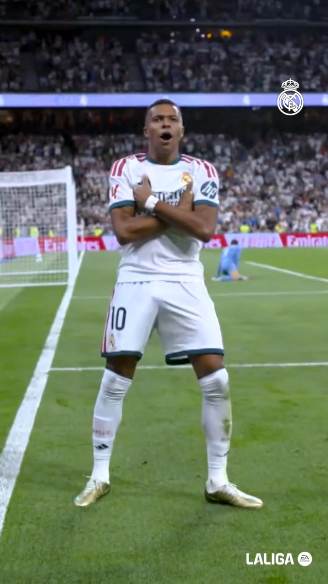 ⚽⚽⚽ KYLIAN MBAPP3 🤯 Kylian Mbappé #LaLigaHighlights