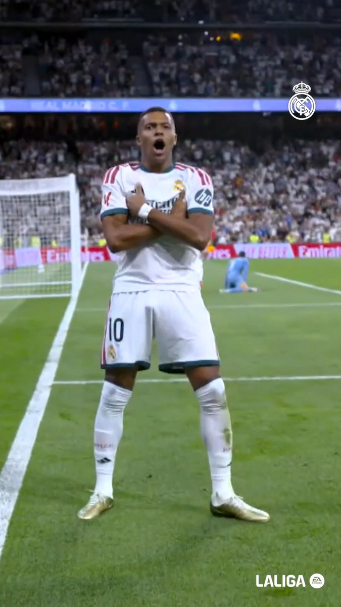 ⚽⚽⚽ KYLIAN MBAPP3 🤯 Kylian Mbappé #LaLigaHighlights