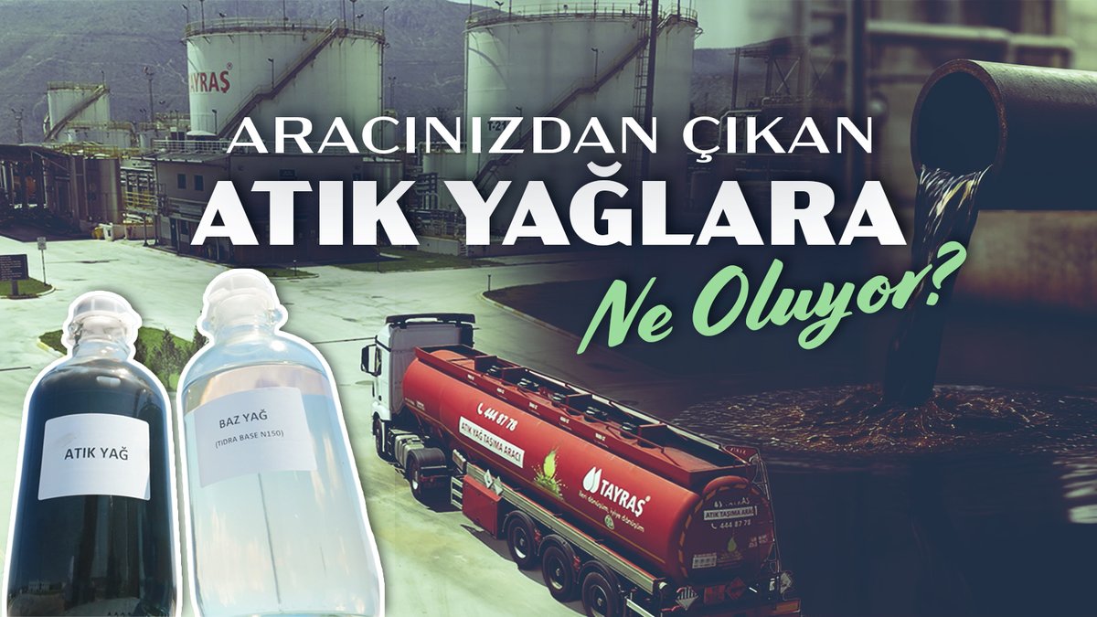 ♻️Atık madeni yağların yüksek kaliteli baz yağa dönüştürülebildiğini biliyor muydunuz? Doğaya karışması halinde çevreye büyük zararlar verebilecek bu atık yağların dönüşüm serüvenine gelin yakından bakalım.👇
