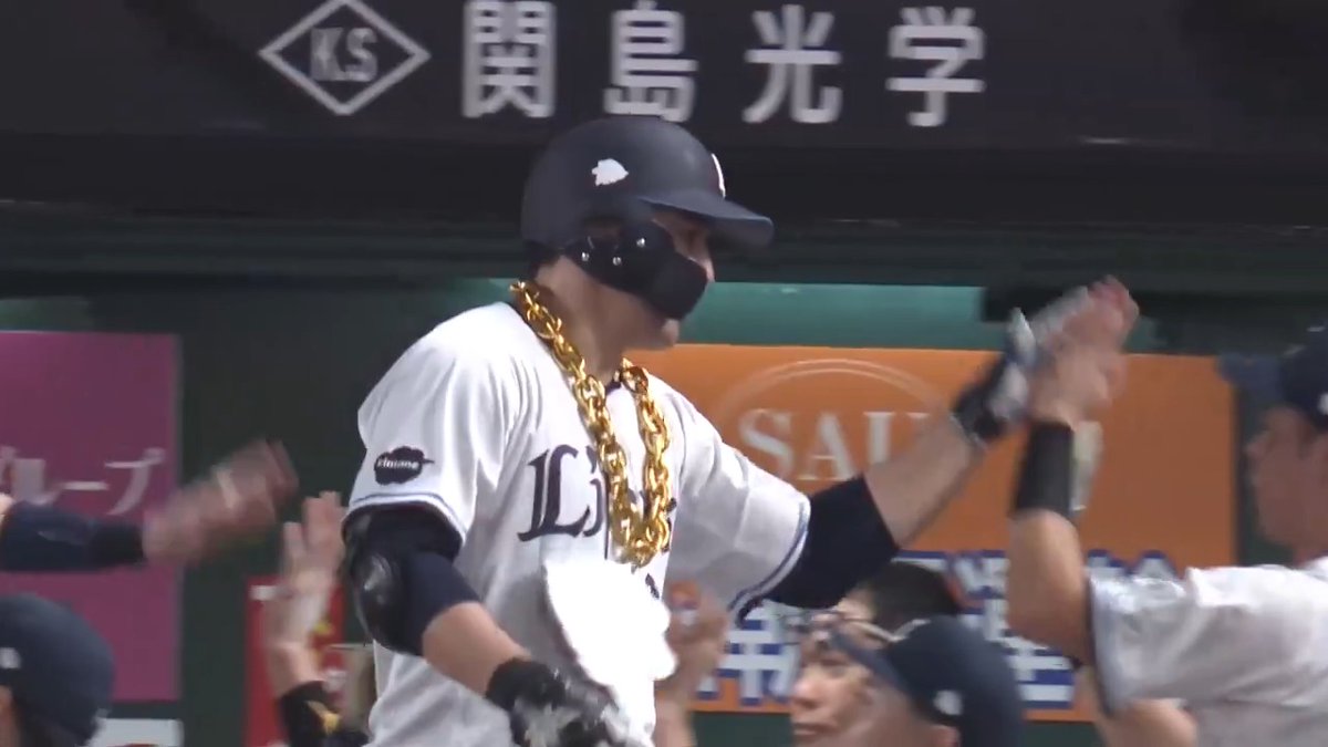 #林安可 選手の特大ホームランで先制! 打った瞬間それとわかる一打に球場が湧きます! #seibulions #打破 #圧倒的至近距離 #プライドシリーズ