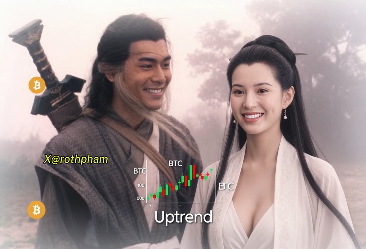 Dù đã luyện thành công Ngọc nữ tâm kinh. Cô Long thấy BTC điều chỉnh vẫn hoảng. Hãy xem Dương Quá khuyên cô Long sao👀❤️😅 #duongqua #colong #BITCOIN