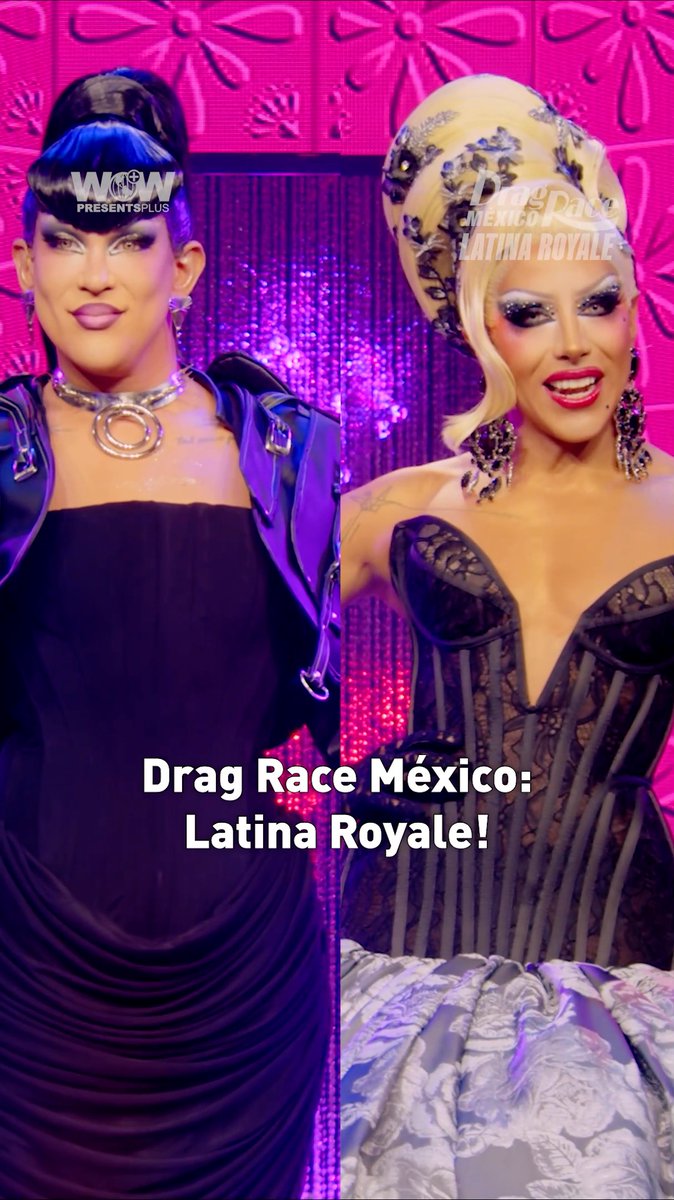 ¡Latinas, holis! 😍 ¡Lolita Banana y Taiga Brava deslumbran en la pasarela de Drag Race México: Latina Royale! ⭐️ MIRA Drag Race México: Latina Royale: 🇲🇽🌎 Solo en WOW Presents Plus Taiga Brava ✨ Lolita Banana #DragRace #DragRaceMexico #LatinaRoyale
