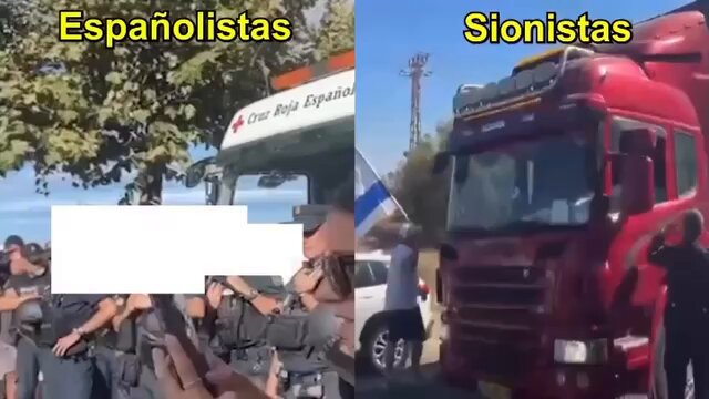Busca las diferencias entre unos asquerosos fascistas y otros.