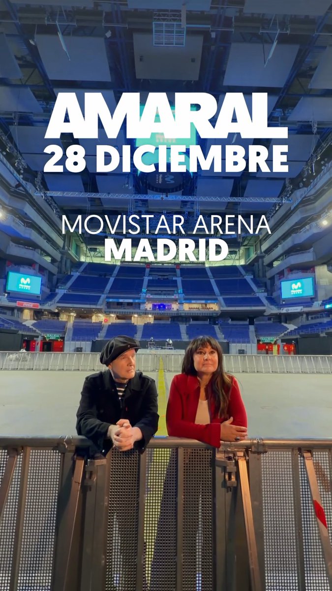 Ya nos parecía raro estar tan anchos 😅 MADRID 28 DICIEMBRE (No de agosto😬) MOVISTAR ARENA