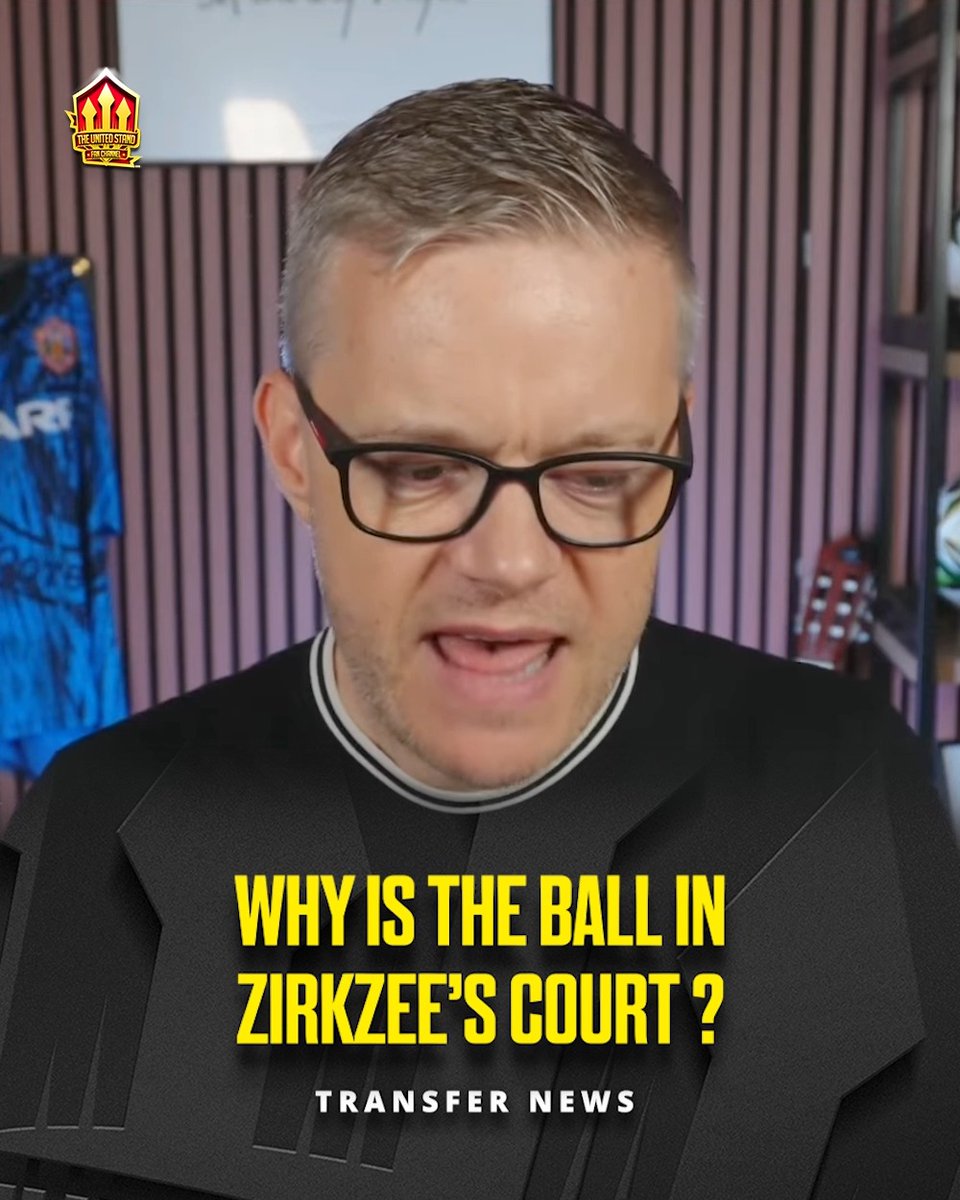 How are we in a position with Zirkzee, with just FOUR days left in the window... Where we’re saying: ‘If you want to stay, you can stay… but if you want to leave, you can go’? 😵💫🤯